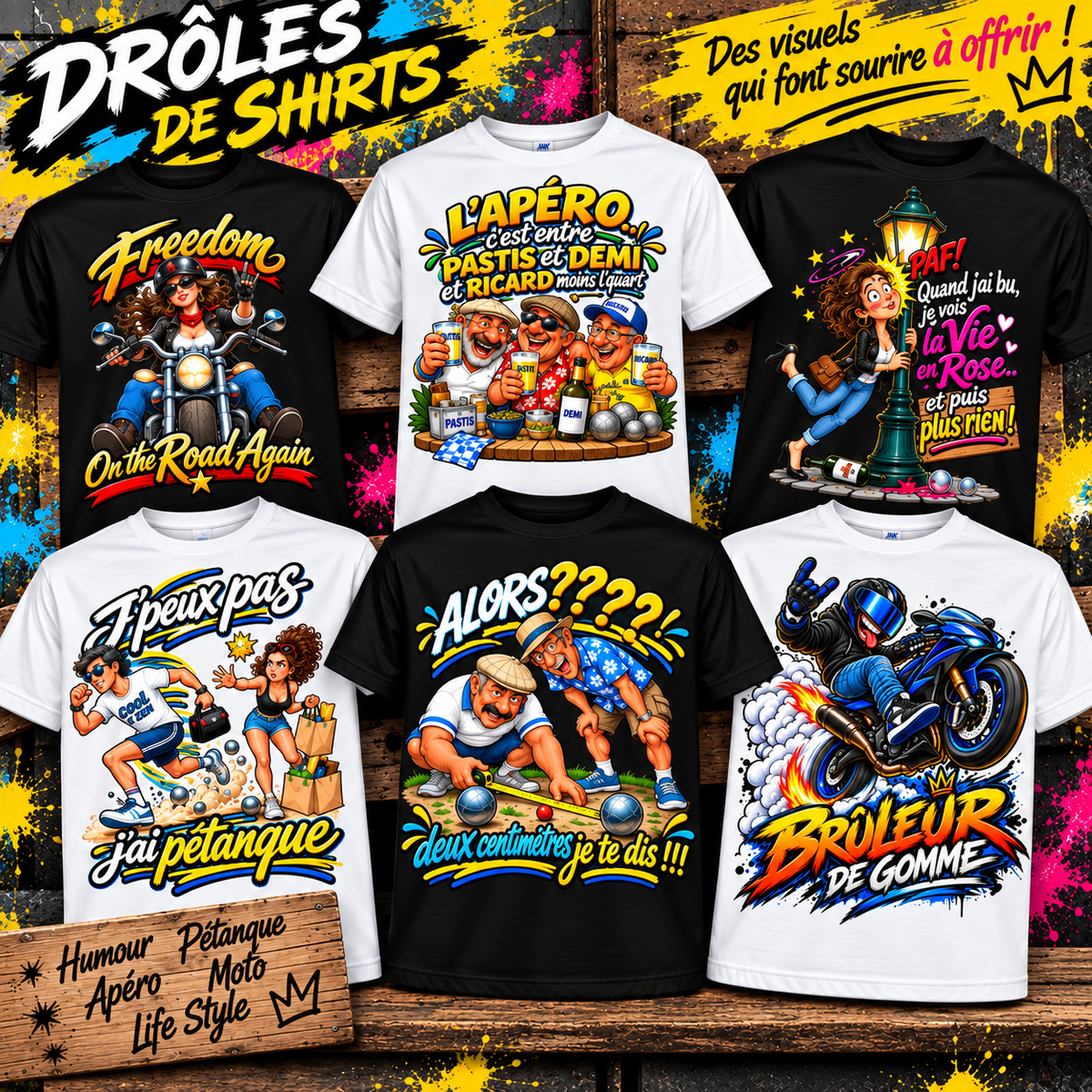 DRÔLES DE SHIRTS