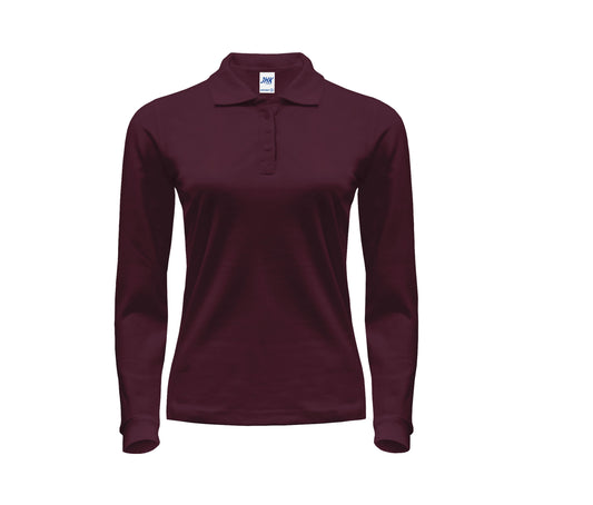 POLO PREMIUM FEMME MANCHES LONGUES